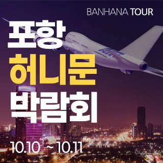 포항 반하나 허니문 박람회 포스터 이미지